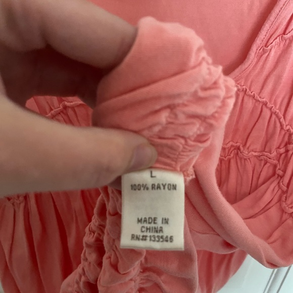 Pink Ruffle Top - Picture 7 of 7